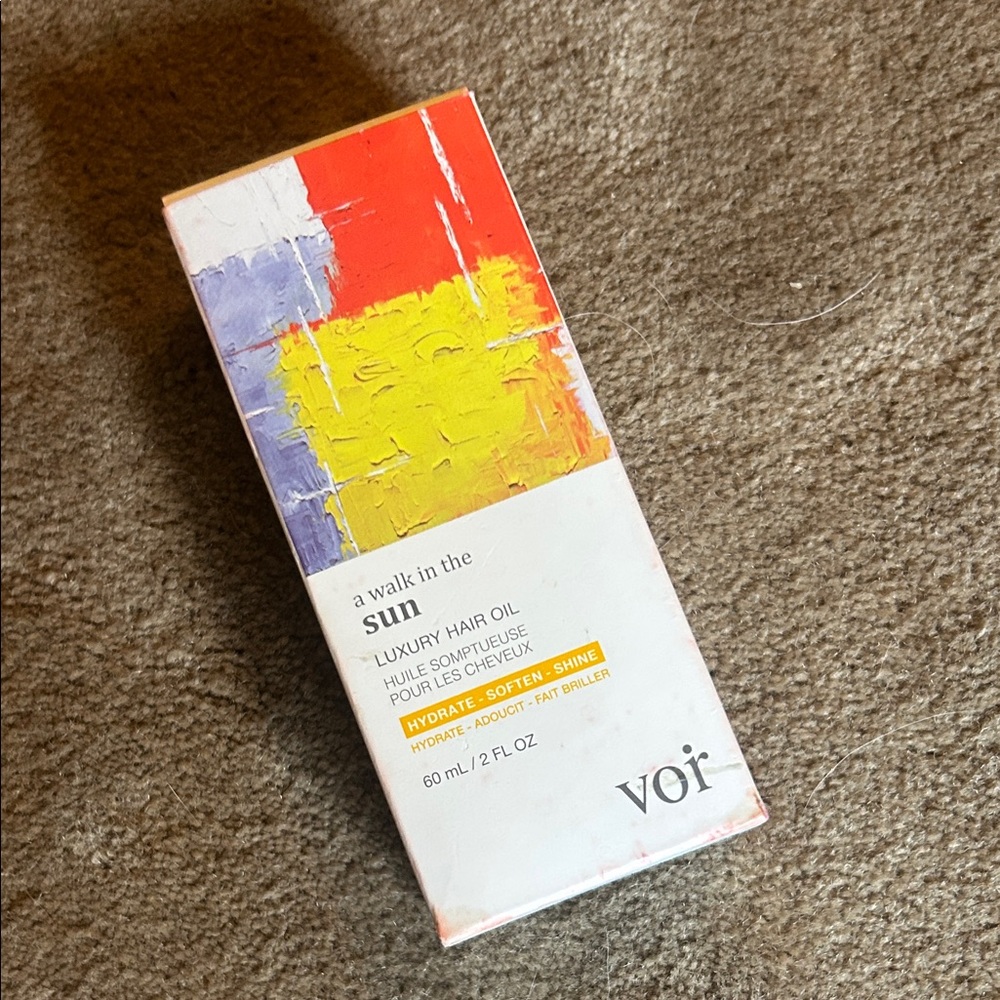 A Walk in the Sun Luxury Hair Oil - Red, Yellow, White